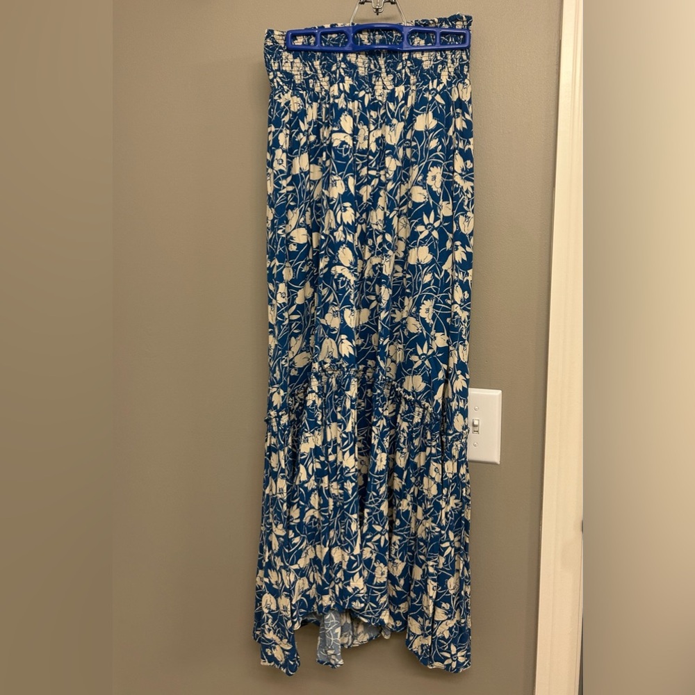 Free People Way Of The Wind Print Maxi Skirt - Picture 7 of 8